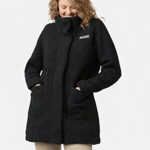 Columbia Womens Panorama Long Jacket Sherpa Fleece